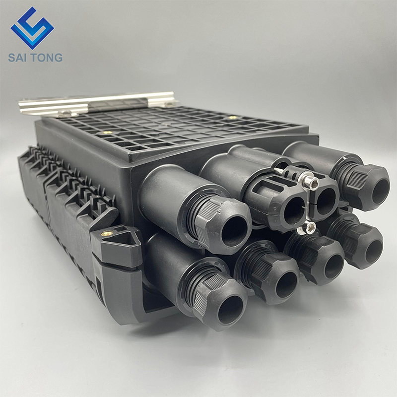 288 core Splitter Splice Closure 2/6 Ports Fibre Cable Joint Box Fiber Optic Splice Closure Fiber Optical Enclosure Junction Box