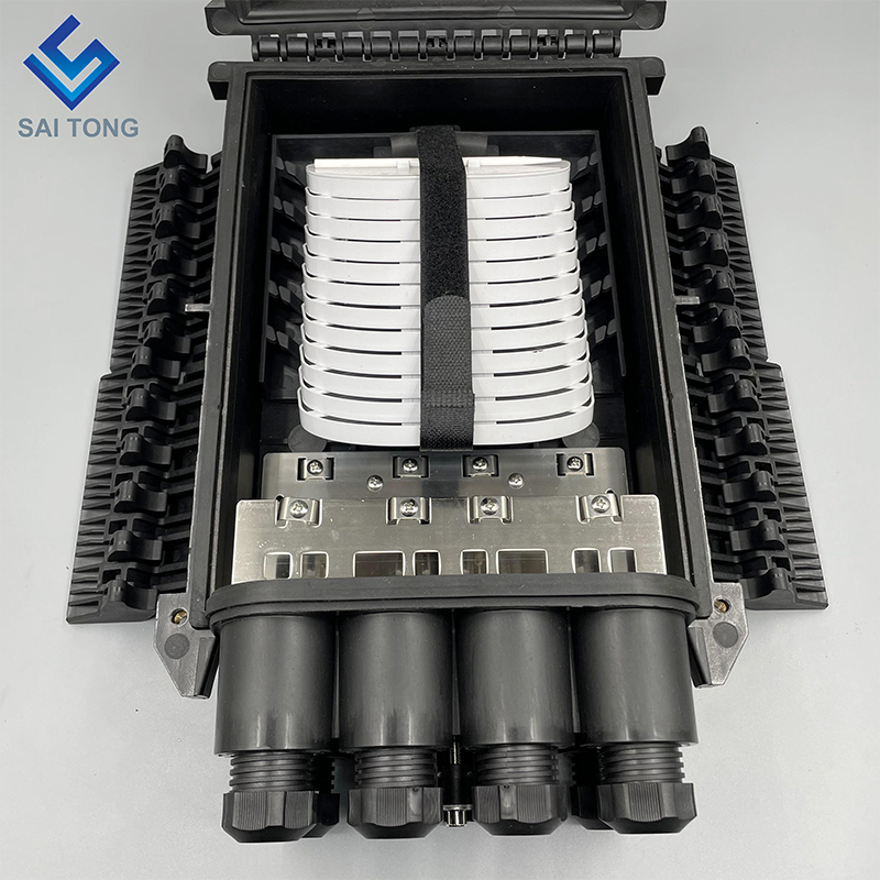 288 core Splitter Splice Closure 2/6 Ports Fibre Cable Joint Box Fiber Optic Splice Closure Fiber Optical Enclosure Junction Box