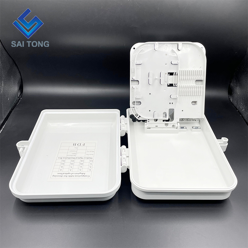 Boîte à bornes d'équipement de fibre FDB fabriquée en chine boîte de distribution de fibre optique ftth intérieure/extérieure à 16 noyaux avec adaptateur SC 16 pièces