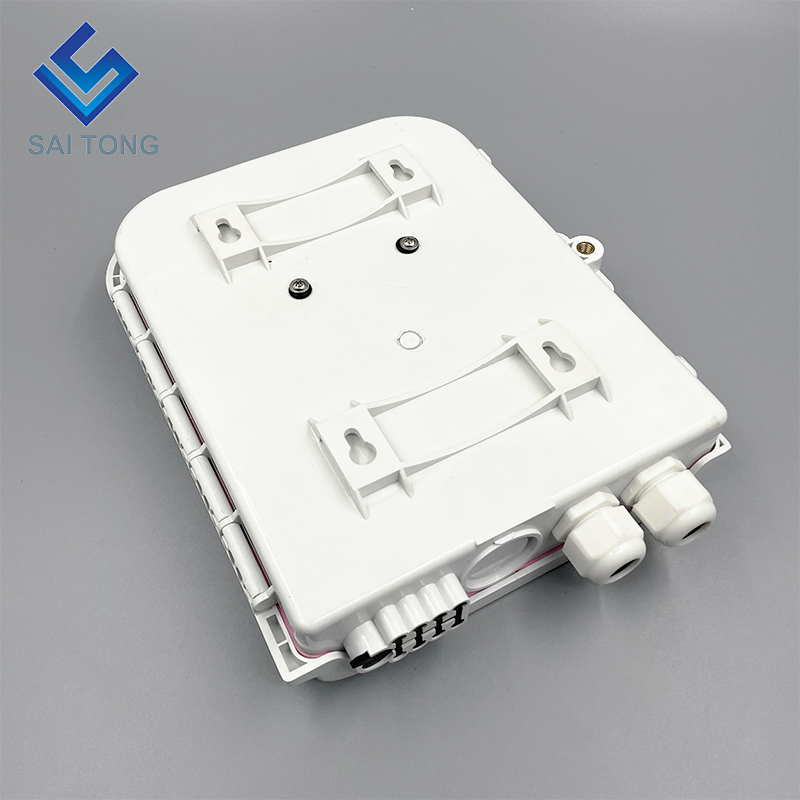 China Factory 48 core ftth box plc splitter 4 plateaux boîte de distribution optique 2 en 8 ports NAP pour équipement à fibre optique