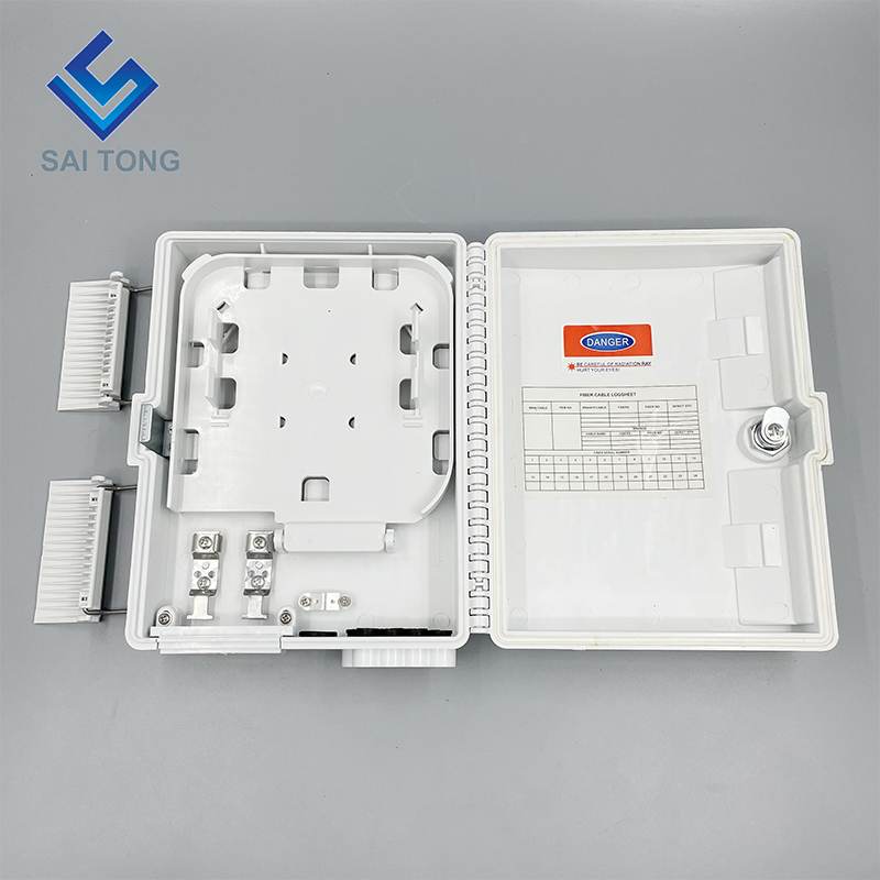 Usine ODB 8 cœurs boîte de terminaison de fibre optique ftth 8 ports séparateur ftth boîte de distribution de fibre optique en acier de haute qualité