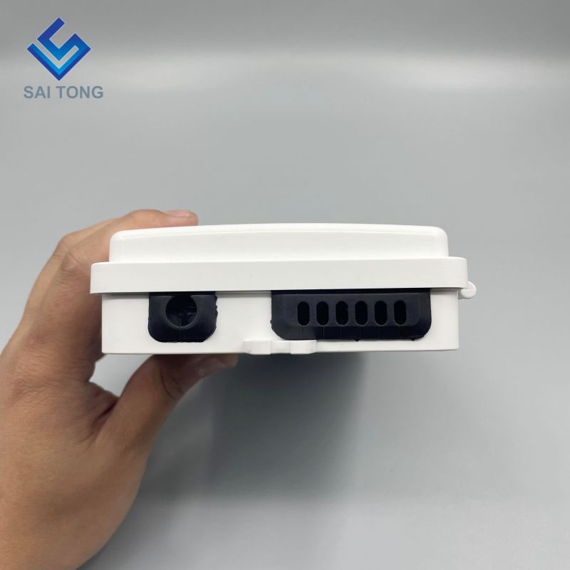 Saitong 1/6 Ports FTTH FTTX 6 cœurs boîtier de distribution de fibre optique PLC support box ABS boîte optique