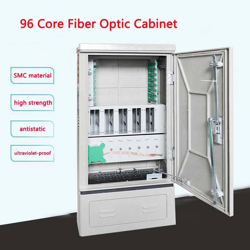 Saitong FTTH 96 noyau fibre optique ftth armoire de distribution hub SMC fibre optique distribution connexion croisée ODF DDF armoire