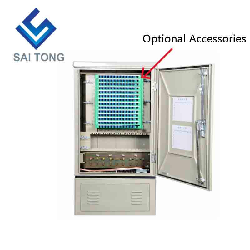 SaiTong FTTH 144 Core fibre optique smc extérieur étanche IP55 smc câble d'armoire à fibres prise en charge pour Standard ou personnalisé