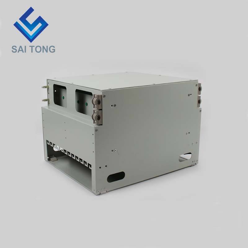 2022 SaiTong FTTH 19 pouces montage en rack 144 ports armoire SC/FC ODF 12U 144 noyau cadre de Distribution de fibre optique pleine charge en option